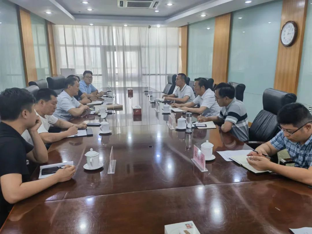 中商农产品交易中心与新疆康润洁环保科技股份到访沂河新区，共探环保产品研发与销售新机遇